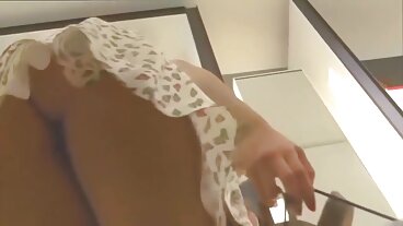 ریورس coirl لڑکی فلموں کے ساتھ دماغ اڑانے نیلے Nubil